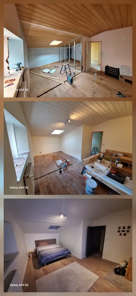 peinture murs et plafond